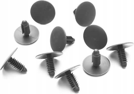 1x Clips Din Plastic Pentru Mașină Tapițerie Acoperiș 8mm