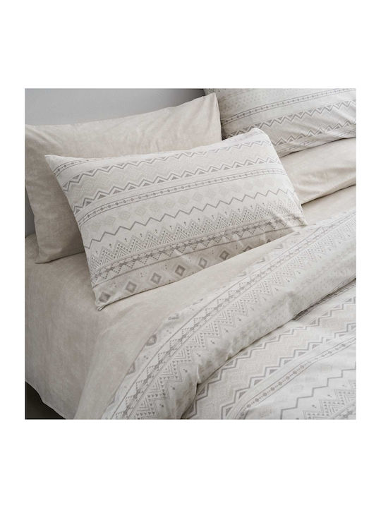 Vesta Home Elea Σετ Σεντόνια Υπέρδιπλα 240x270εκ. Πράσινο (4τμχ)