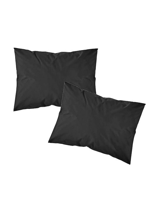Borea Solid Σεντόνι Υπέρδιπλο 240x260εκ. 3.μαύρο