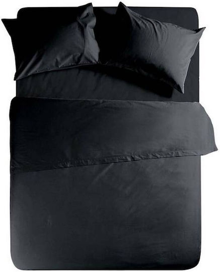 TnS Cearșaf Single 160x250cm. Negru