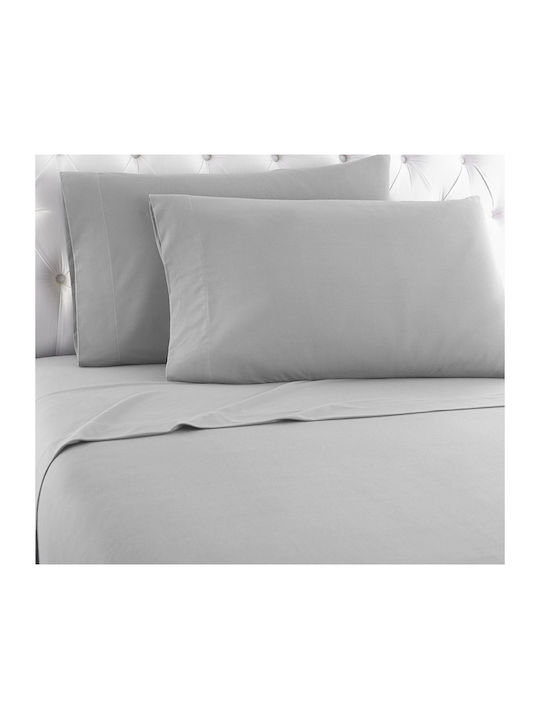 TnS Sheet for Single Bed 160x200cm. Light Grey