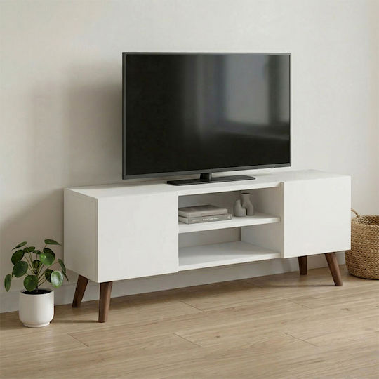 TV-Ständer Etna Weiß M120xP30xH45cm GP026-0106 TV-Ständer Etna Weiß M120xP30xH45cm GP026-0106