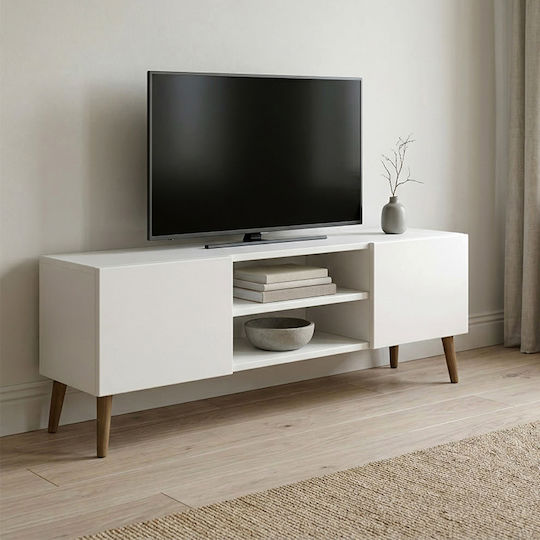 TV-Ständer Etna Weiß M150xT30xH45cm TV-Ständer Etna Weiß M150xT30xH45cm