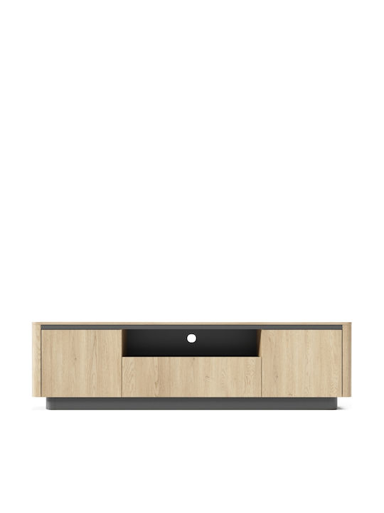 Έπιπλο Τηλεόρασης Μπεζ Μ200xΠ54xΥ38cm