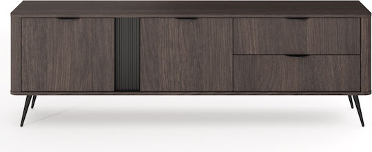 Veris Επιδαπέδιο Σκούρη Βελανιδιά 195x61x38εκ. Veris Επιδαπέδιο Σκούρη Βελανιδιά 195x61x38εκ.