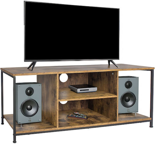Έπιπλο TV Επιδαπέδιο Brown/black 50x120x40εκ.