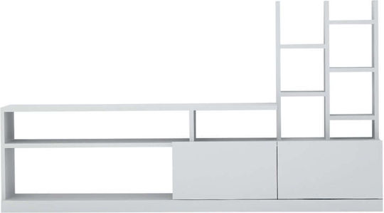Έπιπλο TV Επιδαπέδιο White 164.4x25x91.3εκ. Έπιπλο TV Επιδαπέδιο White 164.4x25x91.3εκ.