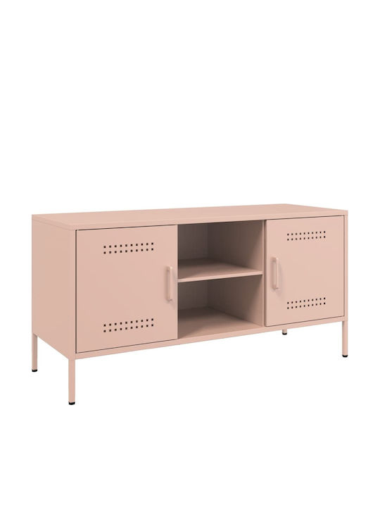 Stand TV Metalic Roz L100,5xA39xÎ50,5cm