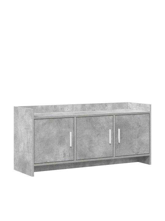 Stand TV Gri Beton 102x33x47cm