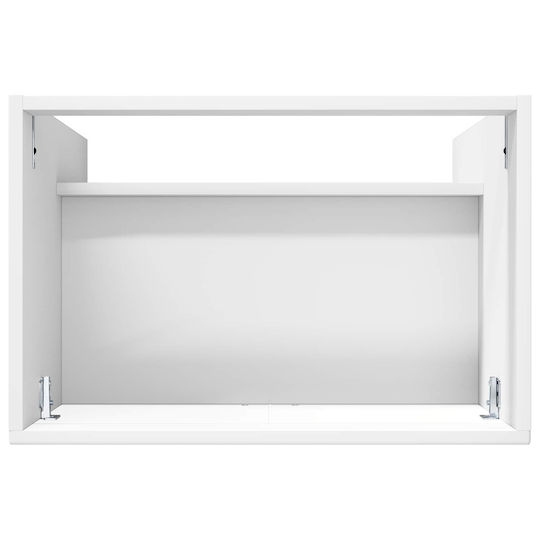 vidaXL Πάγκος χωρίς Νιπτήρα Μ78.5xΒ37.5xΥ81cm Λευκό