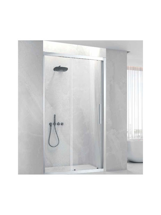 Aquarelle Venia 70 Plus Shower Screen for Shower with Sliding Door 70x195cm Clear Glass