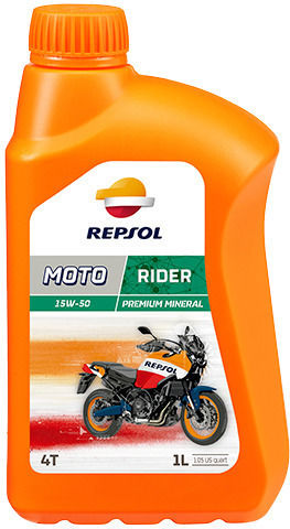 Repsol Moto Rider 4T Motorradöl für Viertaktmotoren 15W-50 1Es
