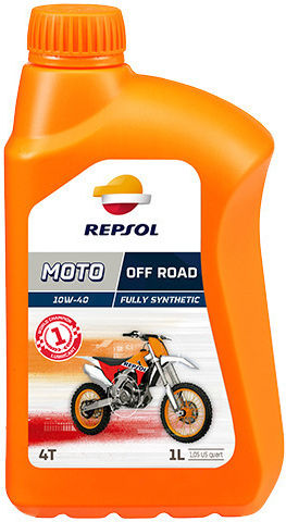Repsol 4T Off Road 10W-40 Συνθετικό Λάδι Μοτοσυκλέτας για Τετράχρονους Κινητήρες 1lt