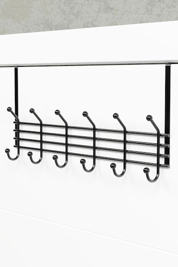 SteweHome Agățătoare Metalică cu 12 Compartimente 50x20x20cm SteweHome Agățătoare Metalică cu 12 Compartimente 50x20x20cm