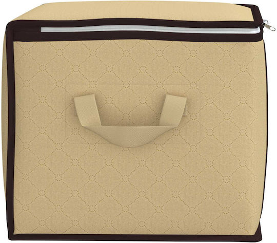 vidaXL Υφασμάτινο Κουτί Αποθήκευσης Ρούχων 55x35x32cm