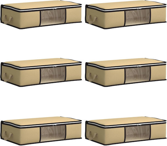 vidaXL Κουτί Αποθήκευσης Ρούχων 70x40x18cm 6τμχ