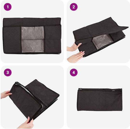 vidaXL Clothing Storage Box 43x34x23cm