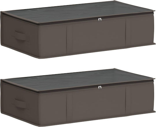 vidaXL Clothes Storage Box 70x40x18cm 2 Pieces