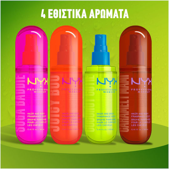 NYX Professional Makeup Fat Oil Körpernebel Suga Baddie 80ml