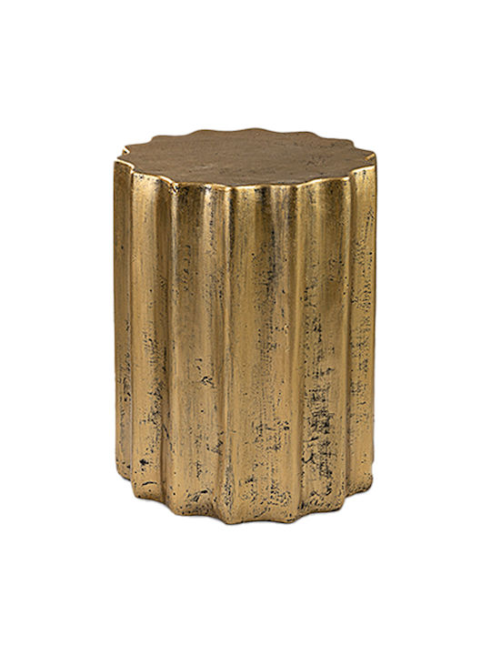 Beistelltisch Metall Gold M46xP46cm