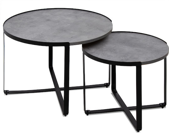 Davis Zigon Grau Beton Couchtisch