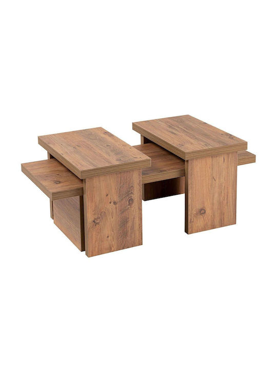 Rectangular Central Coffee Table Sanctuary Wooden Pine M110xW45xH41.5cm