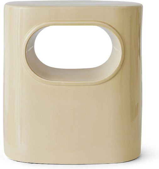 Side Table L26xW36xH39cm. Cream Side Table L26xW36xH39cm. Cream