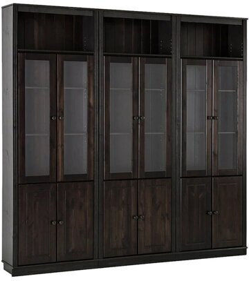Saltoro Bookcase Dark Brown 222x34x223cm Saltoro Bookcase Dark Brown 222x34x223cm