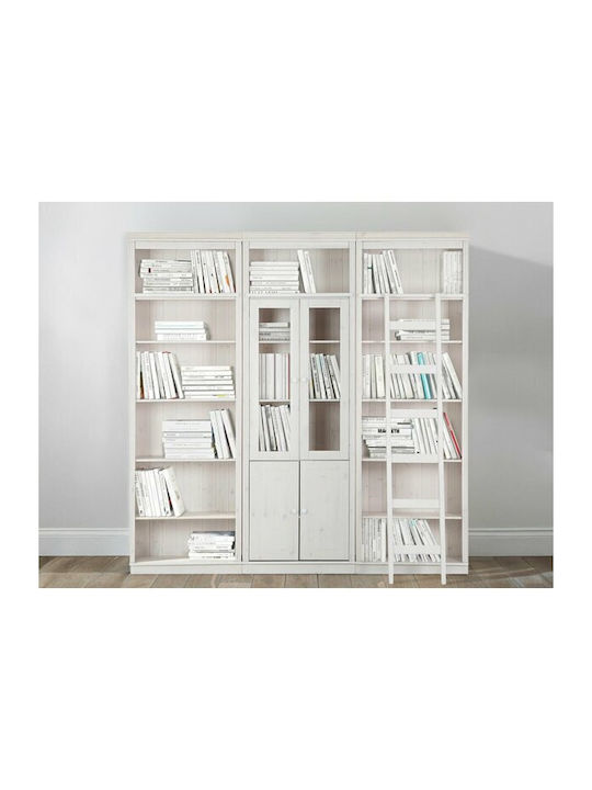 Saltoro Bookcase 126 White Pine 222x34x223cm