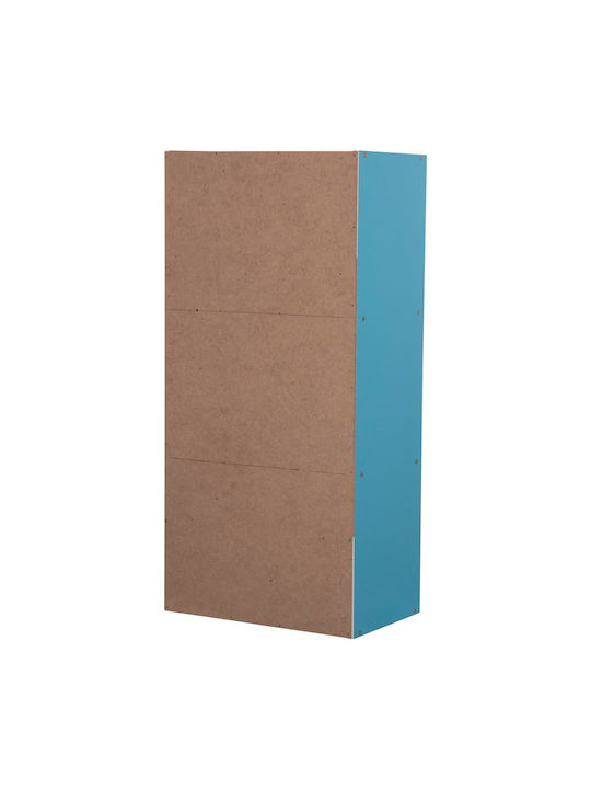 Ράφι Τοίχου Μπλε-λευκή 38.5x23.5x80εκ.