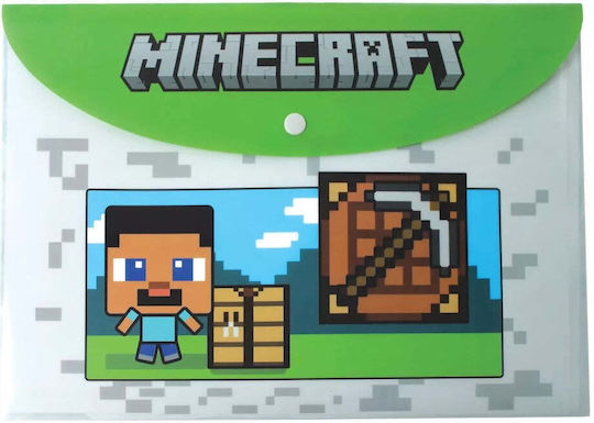 Gim Φάκελος Κουμπί Pp Minecraft 23x33 Εκ