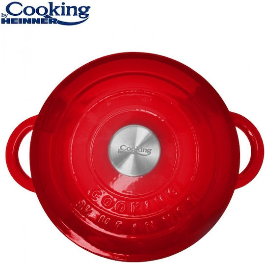 Heinner Round Cast Iron Dutch Oven 26x12cm 4.8l