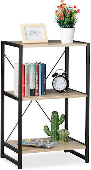 Bibliotecă Maro/Negru 50x35x80 cm Bibliotecă Maro/Negru 50x35x80 cm