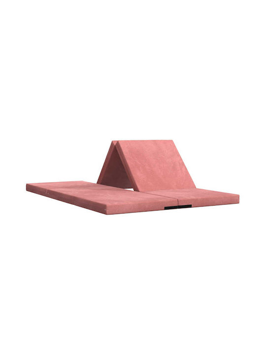 Doppelsitzer Sofa Bett Rosa 140x67x45cm
