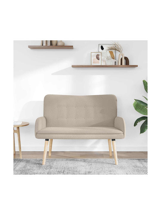 Doppelsitzer Sofa Offenes Grau 115x61x87cm