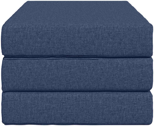 Doppelsitzer Sofa Bett Blau 100x67x45cm