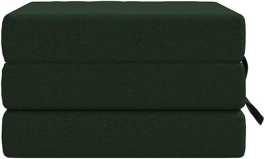 vidaXL Doppelsitzer Sofa Bett Dunkelgrün 90x63x45cm