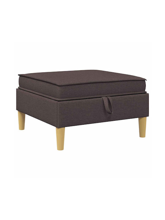 Colțar Canapea Cu Spațiu De Depozitare Maro 210x140x82cm