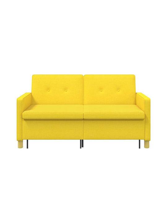 Ecksofa Schlafsofa Gelb 154x94.5x80.5cm