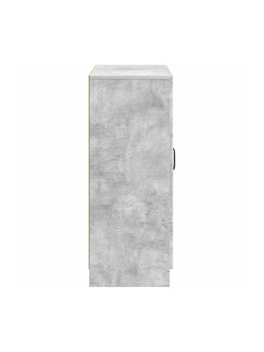 Wooden Sideboard Gray 66x34.5x87cm