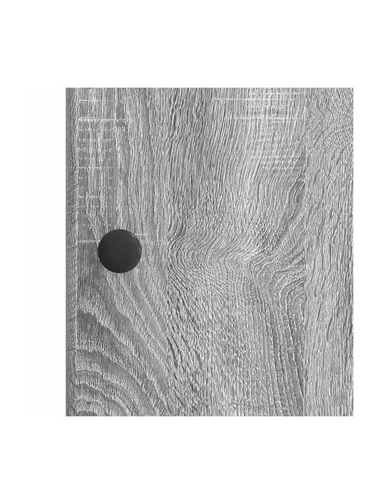 Bufet Din Lemn cu Sertare Gri 33x34.5x90cm