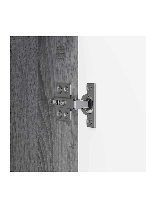 Bufet Din Lemn Sonoma Gri 66x34.5x92cm