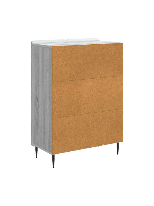 Bufet Din Lemn Sonoma Gri 66x34.5x92cm