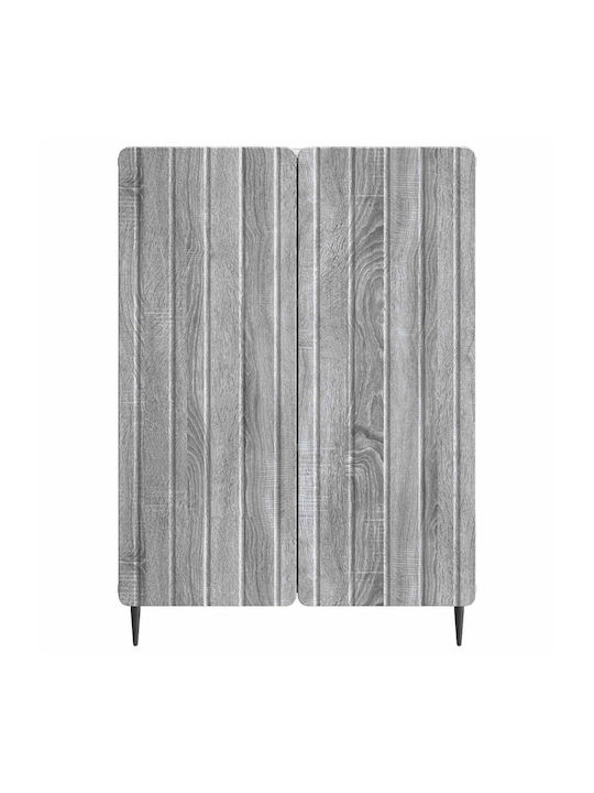 Bufet Din Lemn Sonoma Gri 66x34.5x92cm