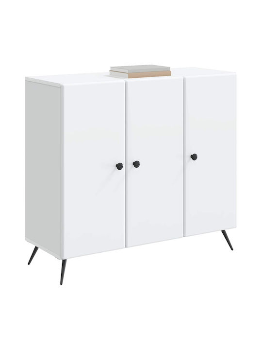 Bufet Din Lemn Alb 89x34.5x80cm