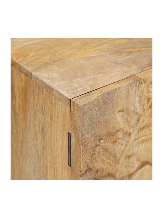 Bufet Din Lemn Bej 100x30x65cm