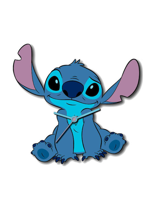 Disney Ceas de Perete pentru Copii Stitch 50εκ.