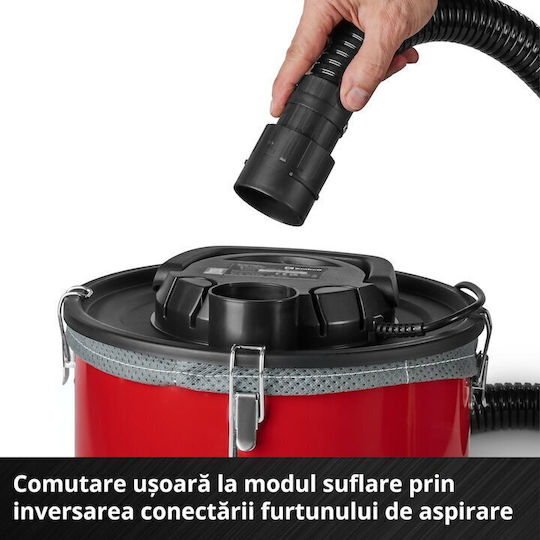 Einhell Ash Vacuum 800W with 20lt Waste Container