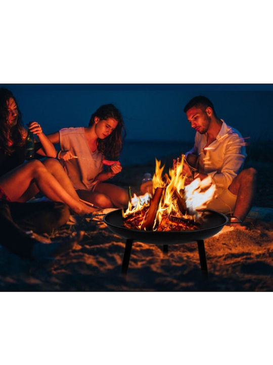 Ambiance Firepit Black 56x56x22cm