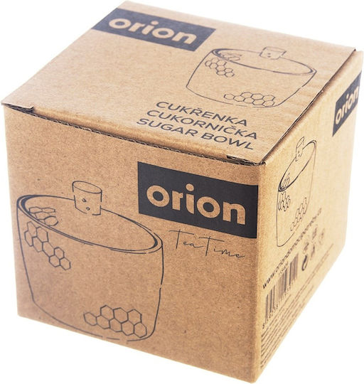 Orion Ζαχαριέρα Σερβιρίσματος Κεραμική Μαύρη